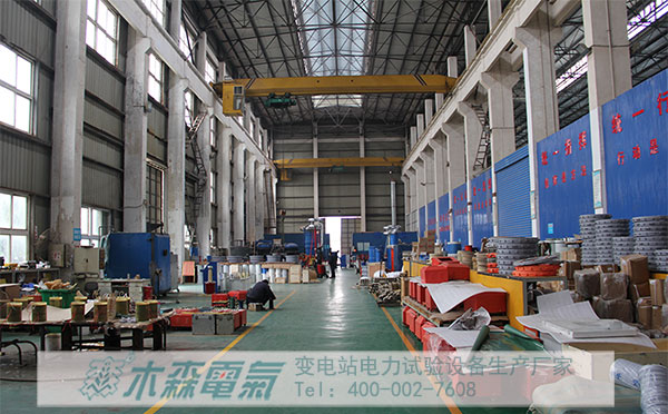 河南安陽(yáng)135kVA108kV串聯(lián)諧振生產(chǎn)車間